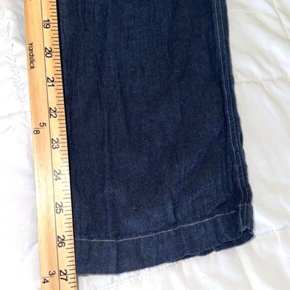 Volcom Womens Denim Overalls Size 10 Blue Adjustable Straps - Picture 11 of 11
